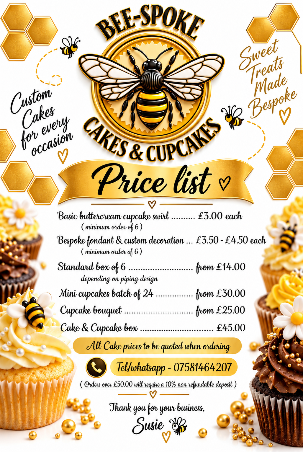 Bee-Spoke Cakes & Cupcakes