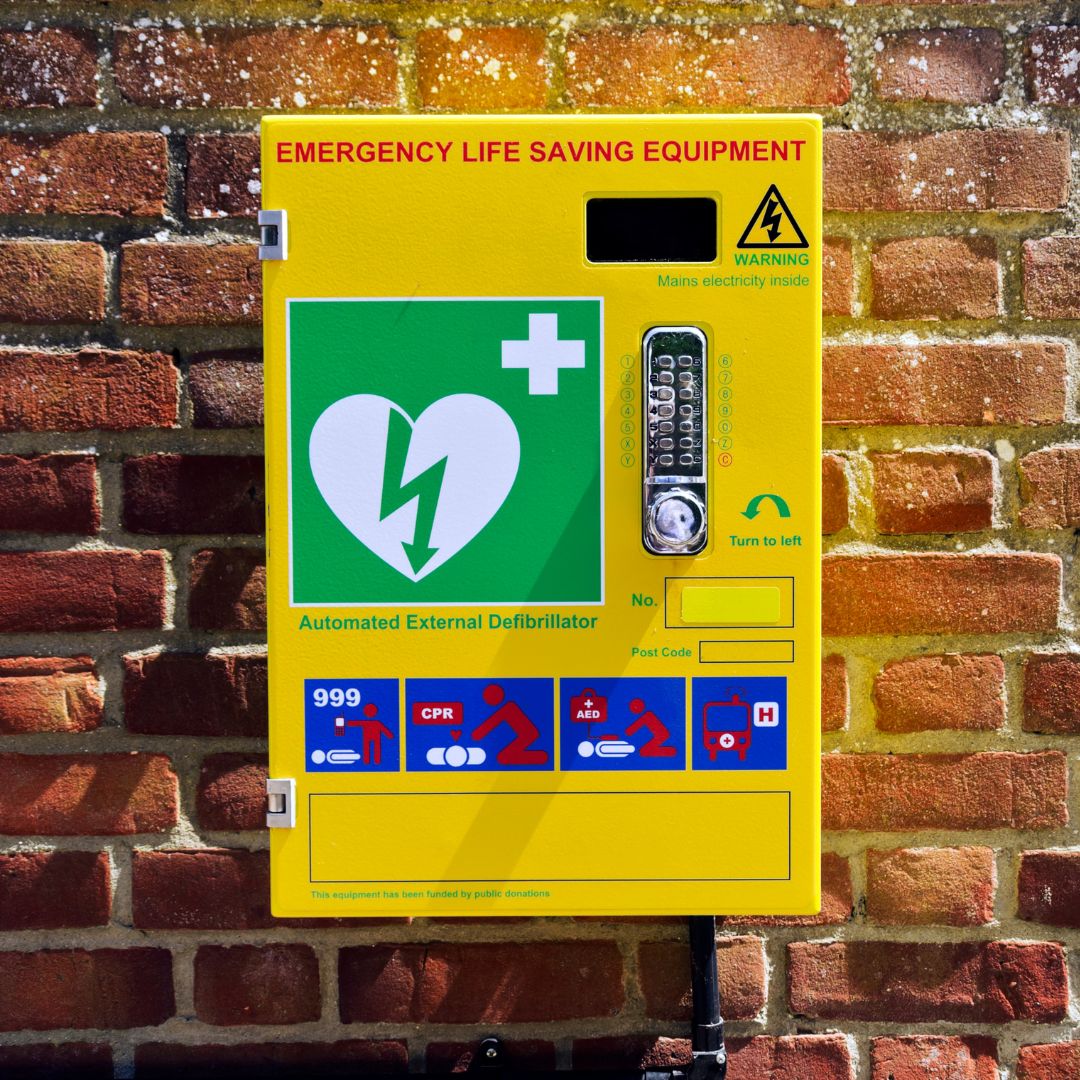 New Defibrillator Installed in Darton