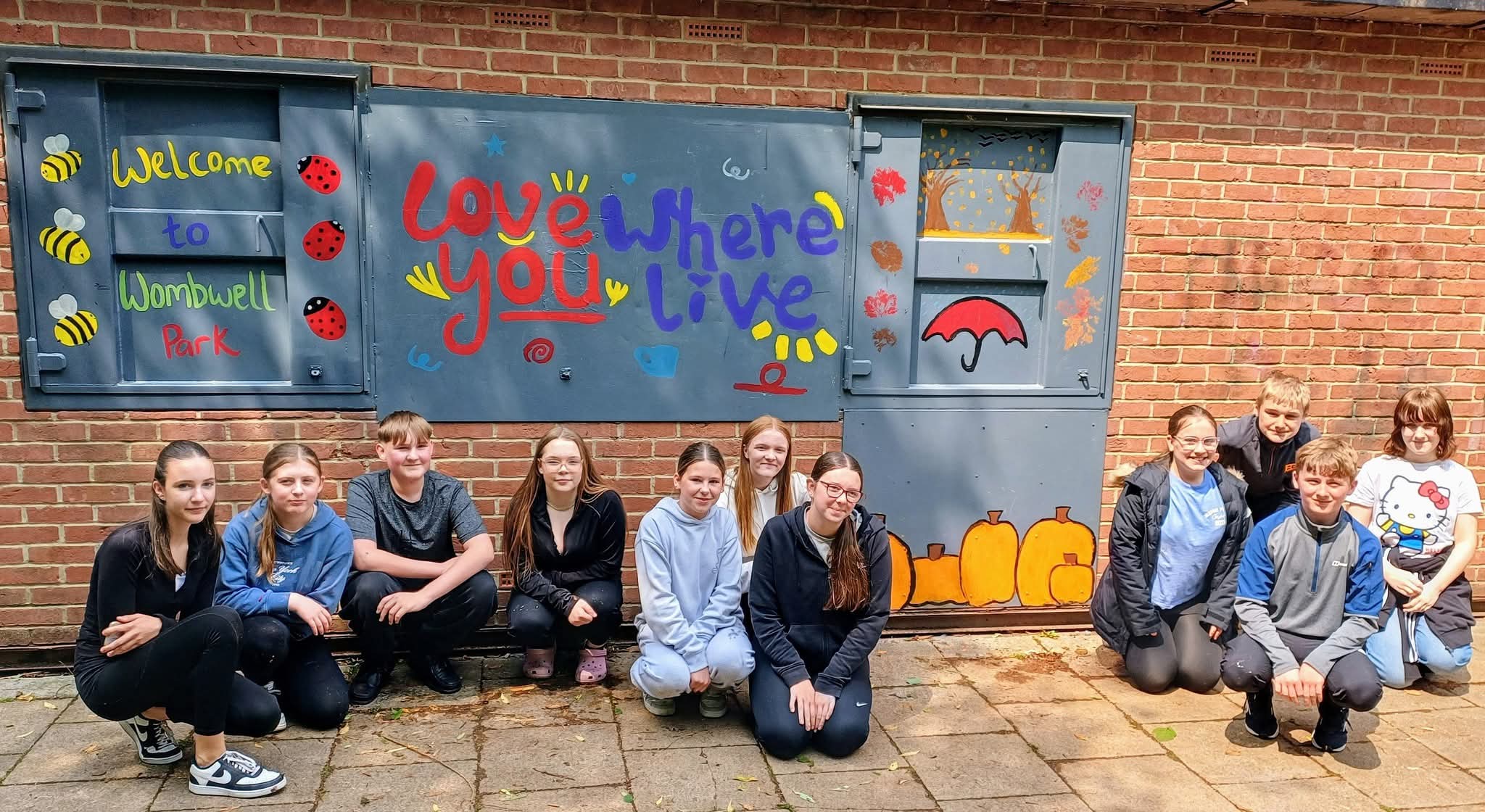 New mural unveiled in Wombwell Park.