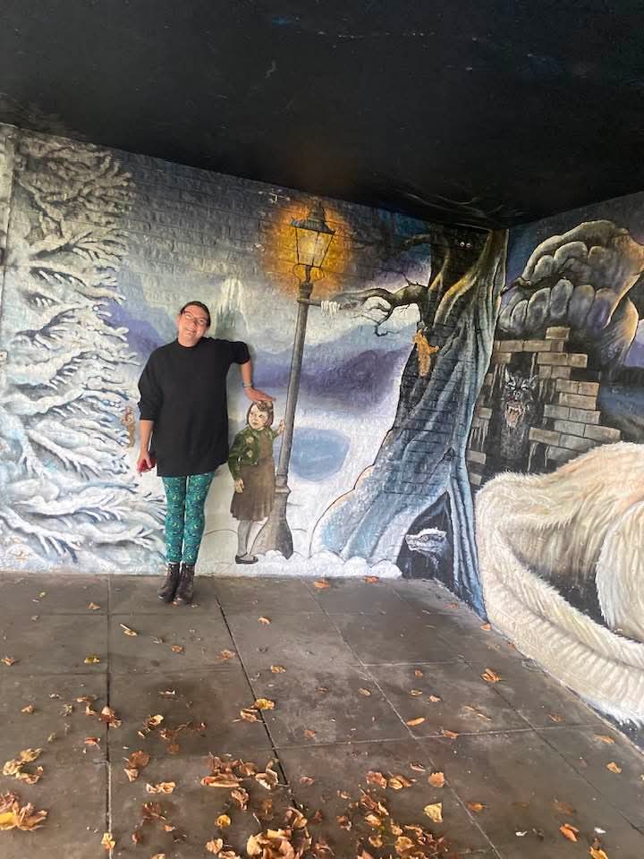 Damaged Locke Park mural restored